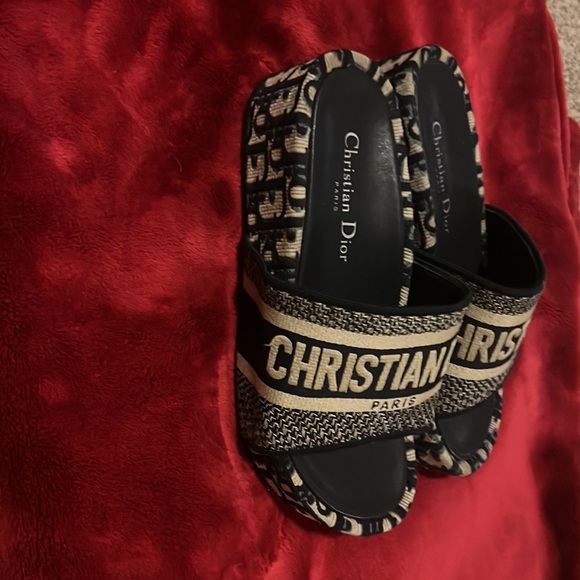 Woman Christian Dior Wedge Sandals - Picture 2 of 4